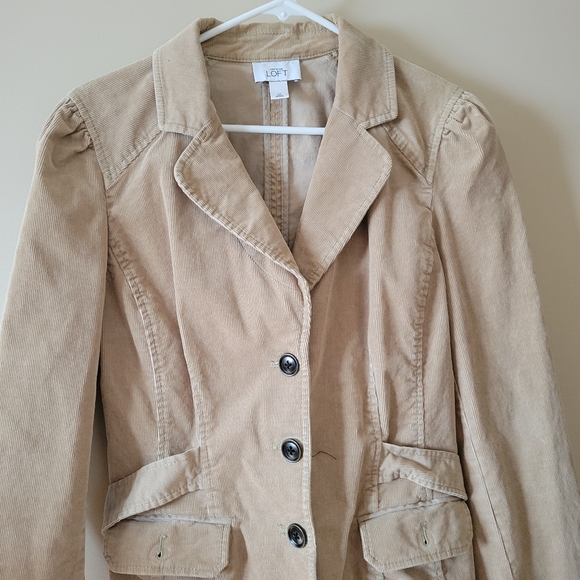 🤎EUC~ LOFT COURDEROY JACKET - Picture 6 of 16